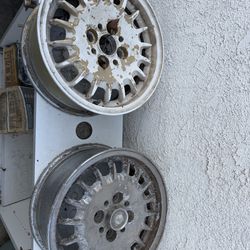 BMW bottle cap wheels