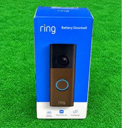 Ring Battery Doorbell 2K 2nd Gen Wireless Video Camera 5DFYA5 | Matte Mocha