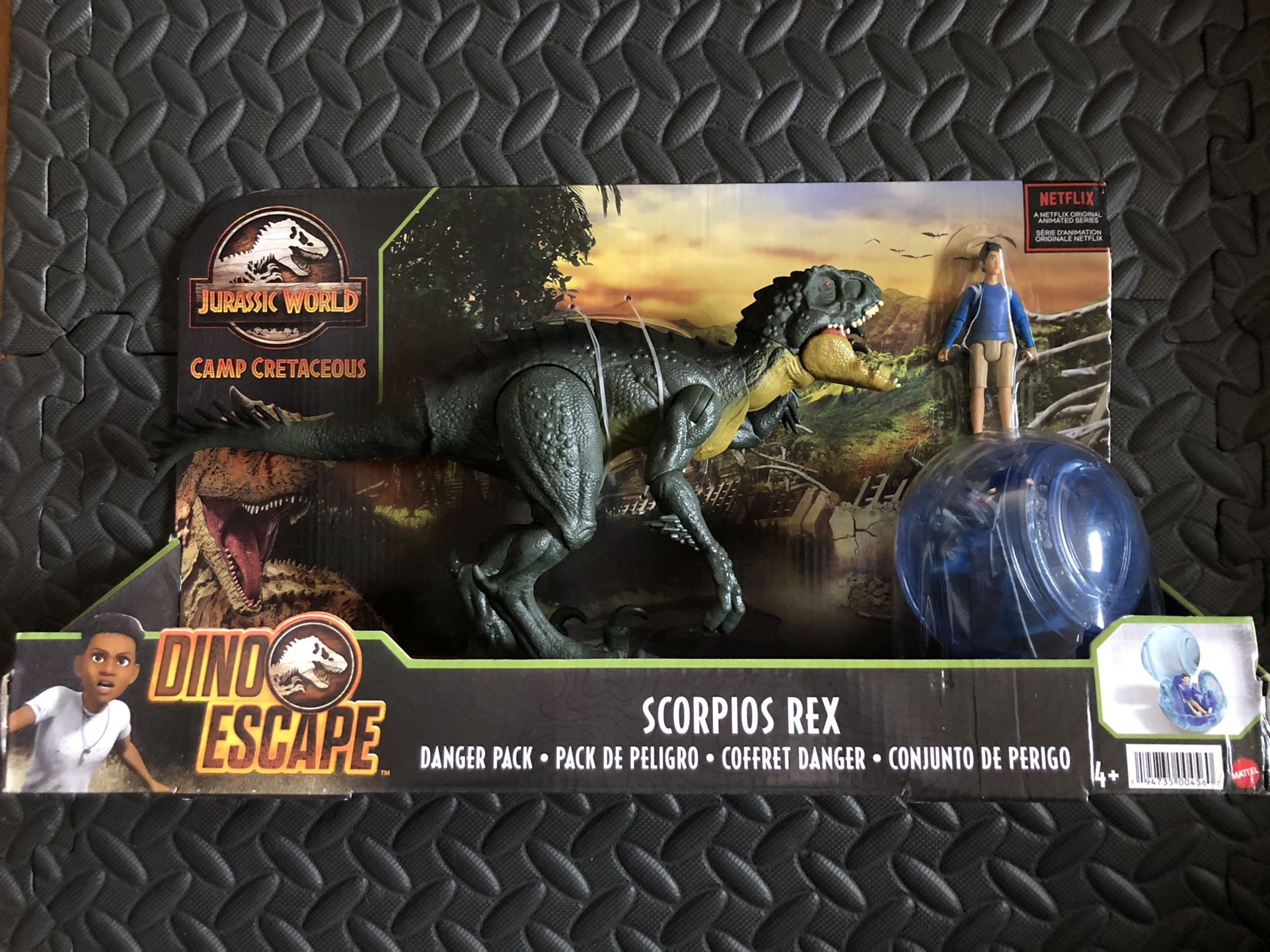 Jurassic World Dino Escape Scorpios Rex Danger Pack