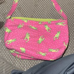 Handmade Frog Purse