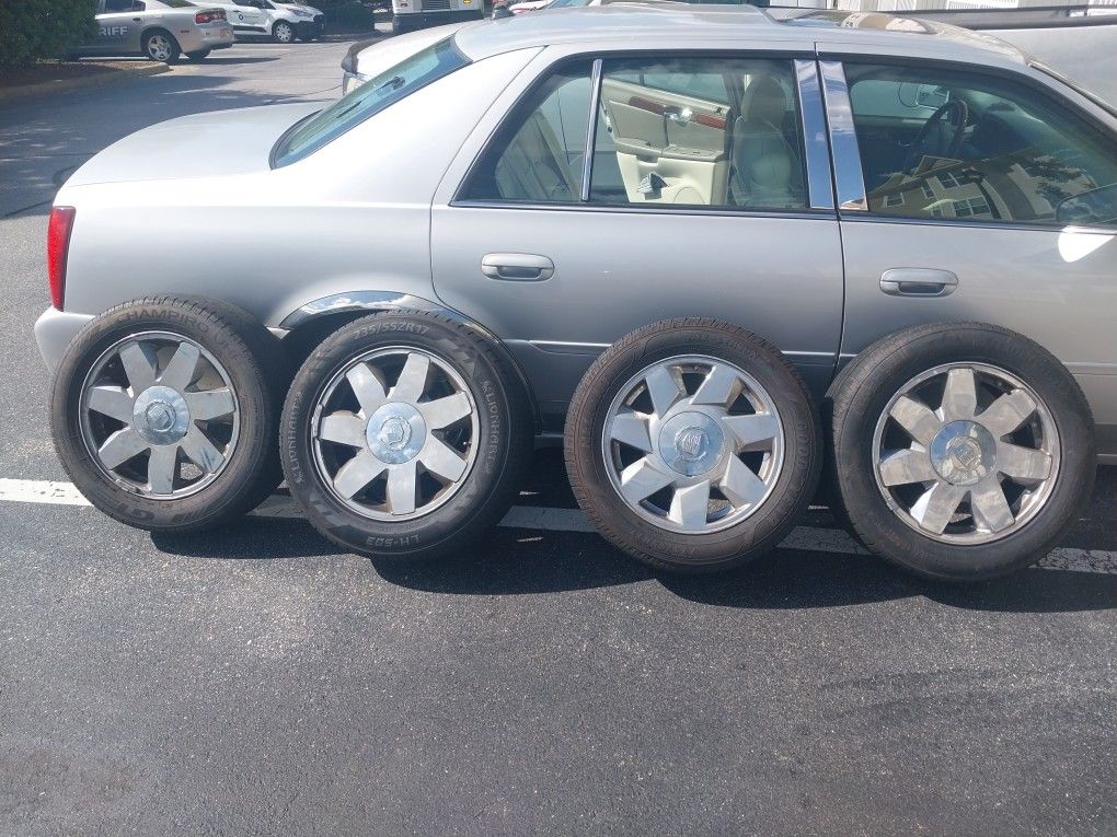 2003 Cadillac Deville Chrome Rims