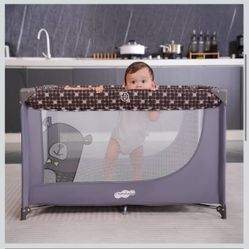 Pamo Babe Pack and Play Portable Crib Baby 