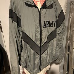 Vintage 1990'S US Army IPFU Training Jacket Made in USA Large /Regular  Men's...