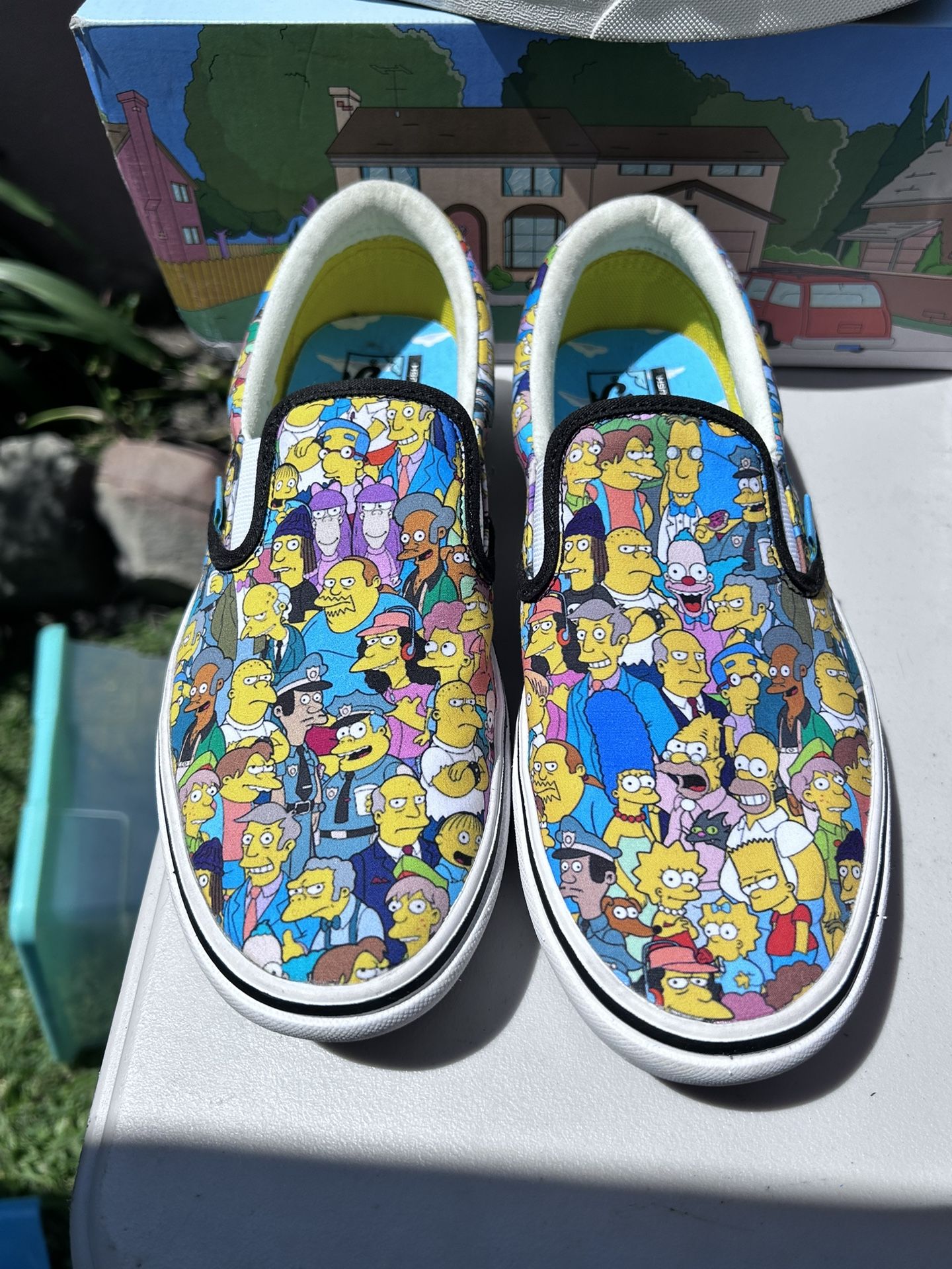 Simpsons Vans