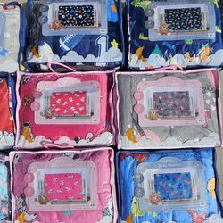 BABY SIZE BORREGO BLANKETS 