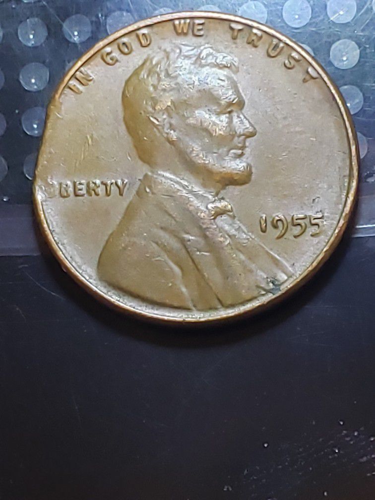 1955 Multiple Mint Error Wheat Penny DDO