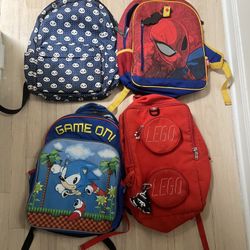 Assorted used kids Backpacks for $55