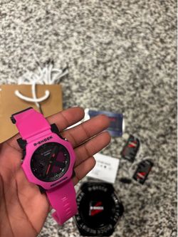 Pink and Black Gshocks (have mutiple colors check my page)