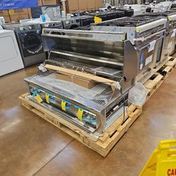 Built In grill 54 Inch Wide Stainless Steel Lynx