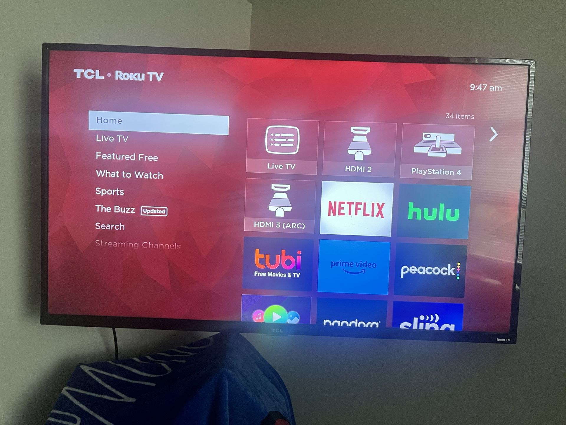 TCL 43 inch Roku TV 