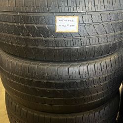 🛞SET OF 4 USED TIRES🛞 285/45/22 BRIDGESTONE •INSTALLED/BALANCED•