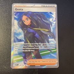 Geeta Pokemon Card Full Art 