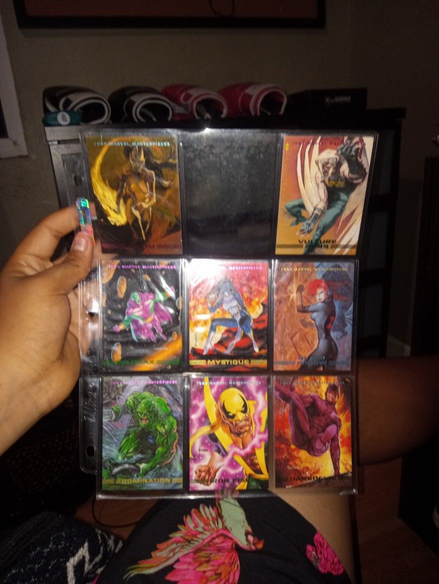 1993 Marvel Masterpieces Trading Cards