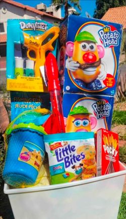 Mr. & Mrs. Potato Kids Happy Birthday Basket (Delivery Available) 🛻🔥