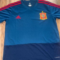 spain national futbol team medium size jersey 