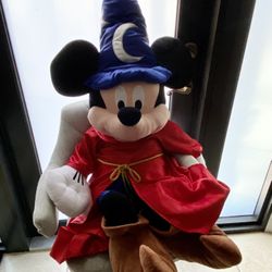 Giant Mickey Sorcerer Plush 4.5ft