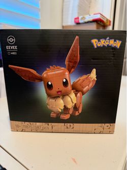 NEW Pokemon Eevee Building Block Set