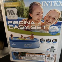  Intex 10ft Family Pool!! 