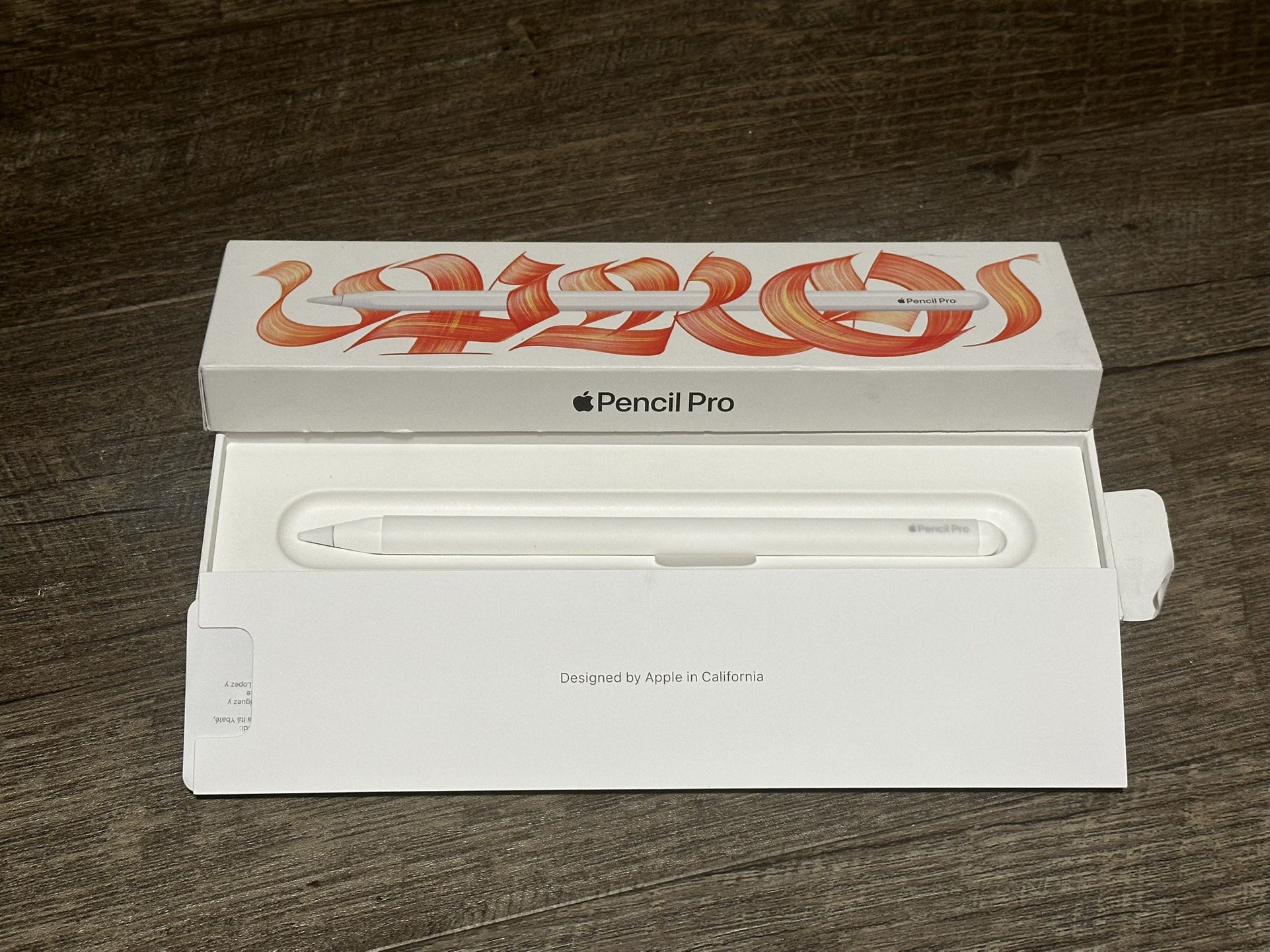 Apple Pencil Pro Model A2538 Smart Stylus In White ML41J6RPWK