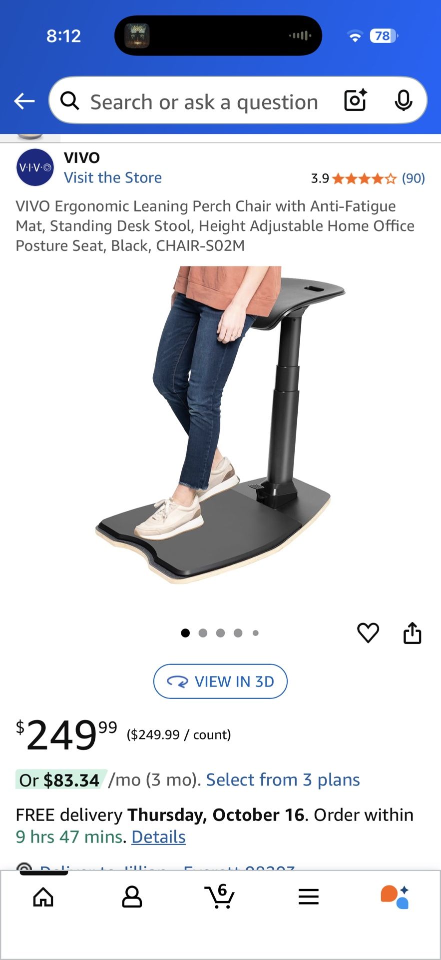 Standing Chair
