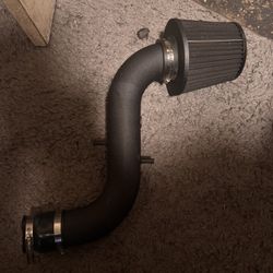universal cold air intake system with a cone filter 