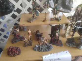 Movie figurines rare collectable