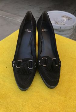 Stuart Weitzman chunky heels