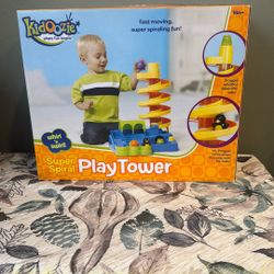 Kidoozie Super Spiral Play Tower