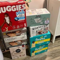 Diapers. New Unopened. *Read Description. 