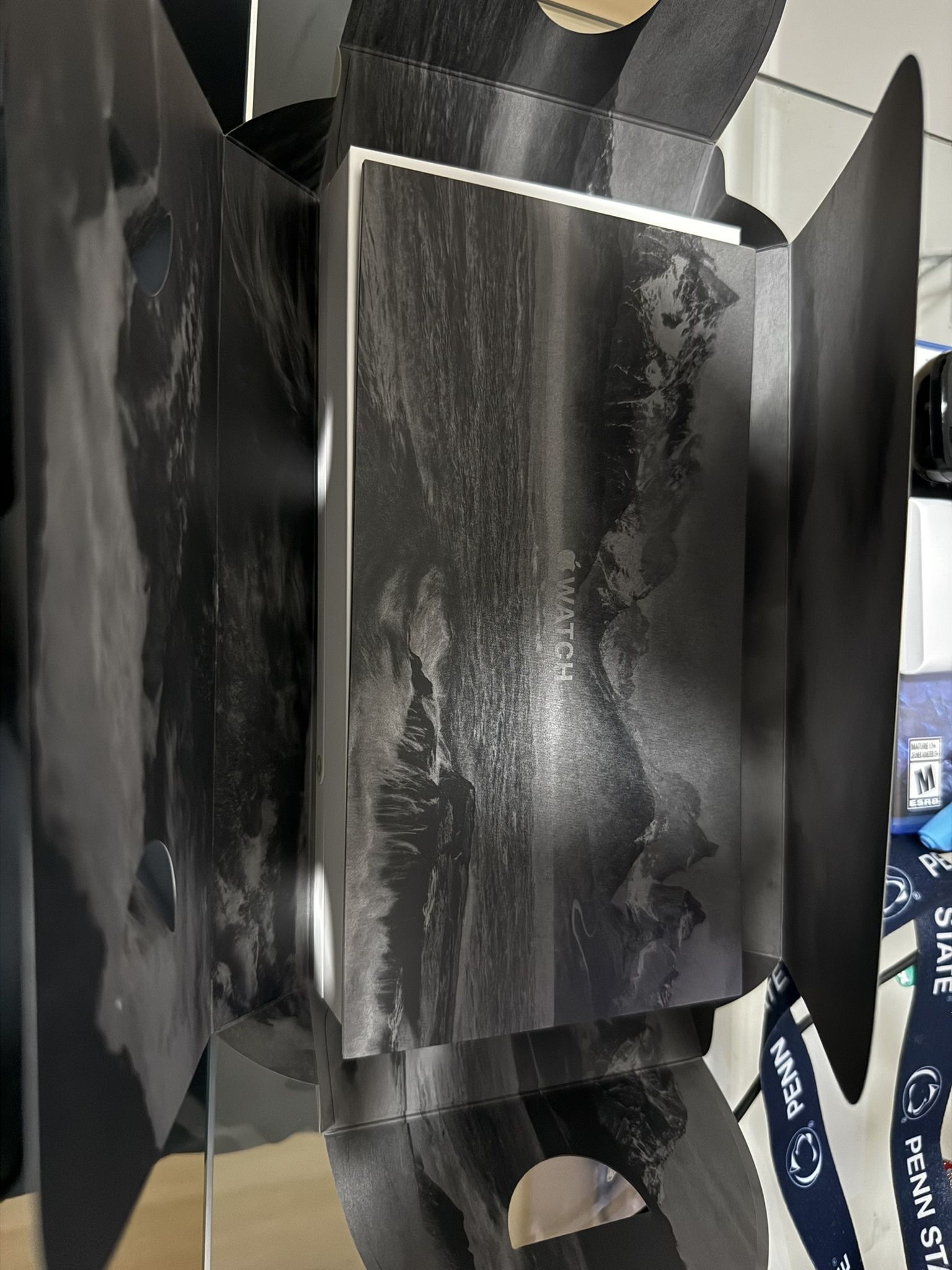 Apple Watch Ultra 3 GPS + Cellular 49mm Black Titanium Case with Black Ocean Band