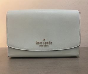 Kate Spade New York Carson Convertible Crossbody Shoulder Handbag in Sage Mint