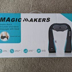 Shiatsu Back, Shoulder and Waist  Massager New