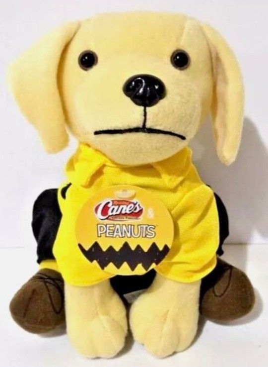 Raising Cane’s 2021 Limited Edition Plush Puppy - Charlie Brown
