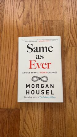 Same as Ever book