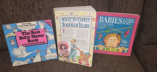 Lot of 3 Parenting & Baby Books