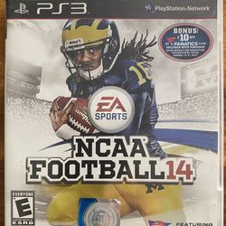 EA Sports NCAA Football 14 Playstation 3 PS3 Complete Condition EA Sports
