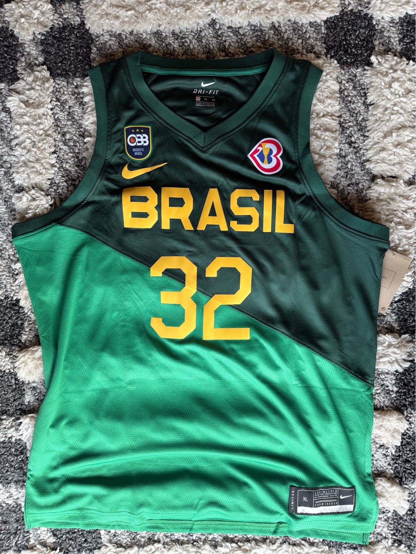 Myles Pierre - XL Jersey - Team Brazil Basketball