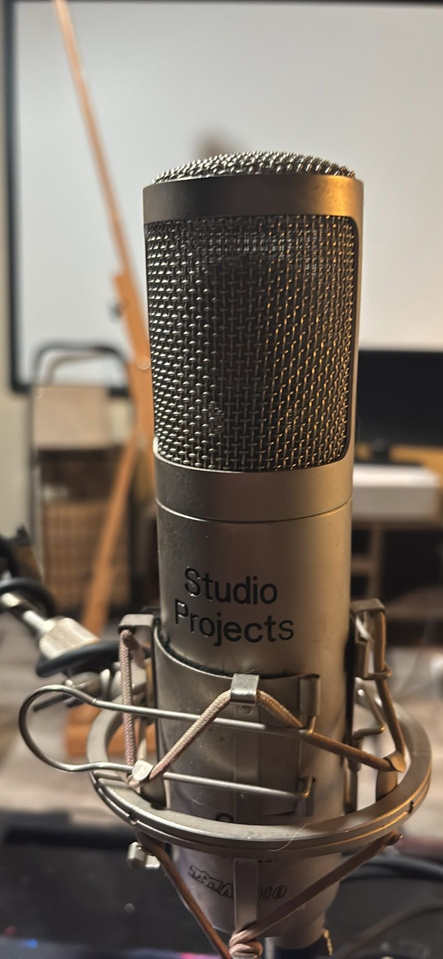 Studio Projects C1 Microphone - award winning large diagram microphone - Professional vocal - Cable + Boom Mount - Will Be Thrown Away In A Few Days