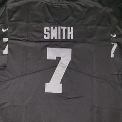 RAIDERS Geno Smith jerseys (M, L, XL, 2XL, 3XL) 