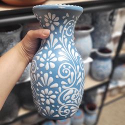 💙 Beautiful Blue Flower Vase 🤍
