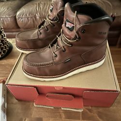 Red Wing Safety Toe Boots 9.5