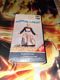 THE SOUND OF MUSIC 2 VHS-TAPE SET...CBS FOX...NEW & SEALED...ADULT OWNED AND KEPT IN A SMOKE FREE HOME...$15 OBO...