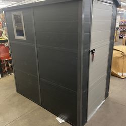 6x4 outdoor shed new fully assembled  350$ Fully assembled  Will fit in back of a full size truck Pick up Phoenix 43rd ave and Indian School 