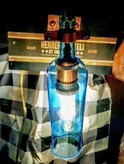 CIGAR BOX WALL SCONCE LIGHT