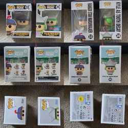 Funko Pop! South Park Bundle: Ranger Stan Marshwalker #33 & Kyle as Tooth Decay #35 (Exclusive)