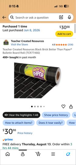 Better Than Paper (Black brick)