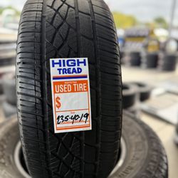 Single Used Tire Firestone 235/40/19