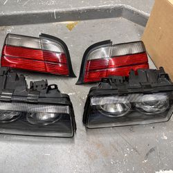 E36 Coupe Headlights & Taillights 