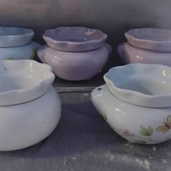 Bundle Of Flower Glass Pots