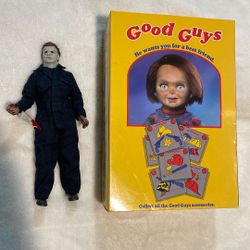 Chucky & Michael Myers Action Figures 